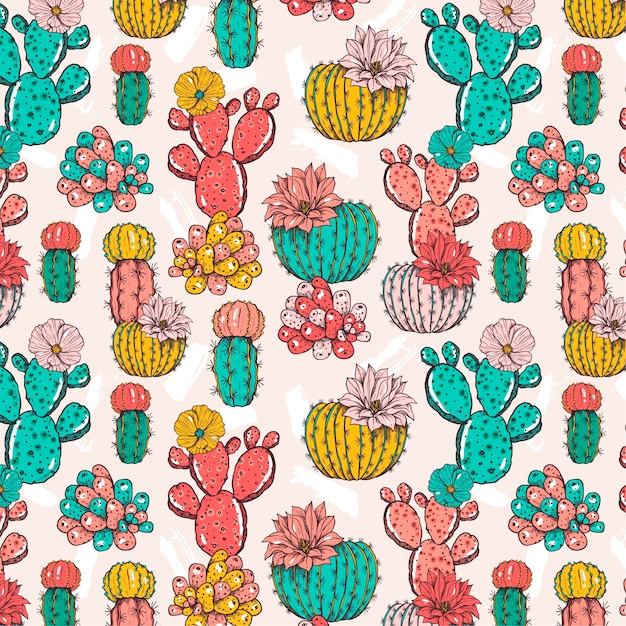 Cactus pattern concept