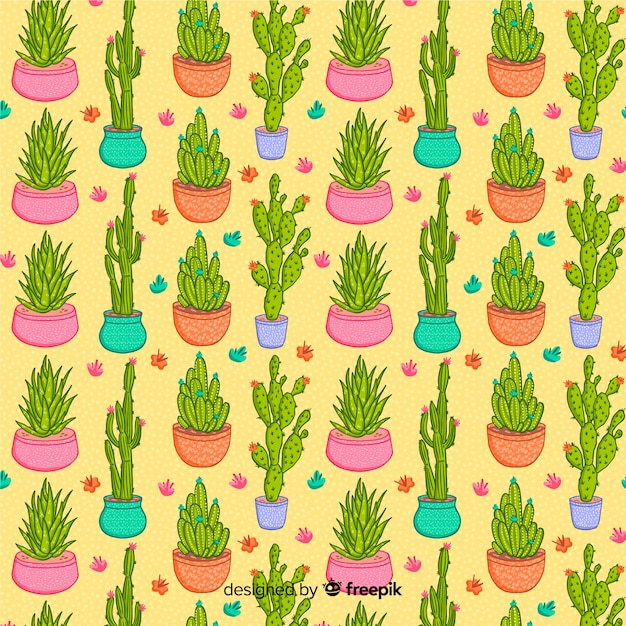 Cactus pattern