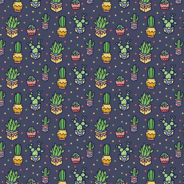 Cactus pattern