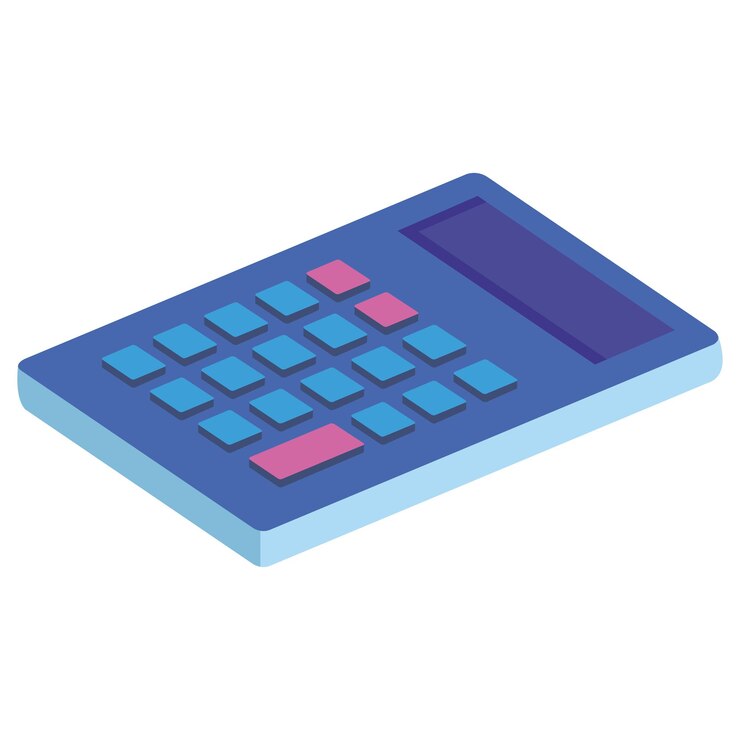 मुफ़्त वेक्टर calculator math device