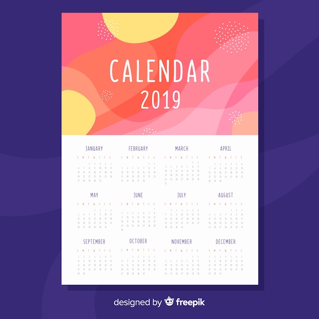 Calendar 2019