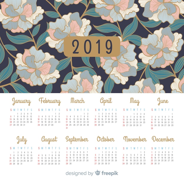 Calendario 2019