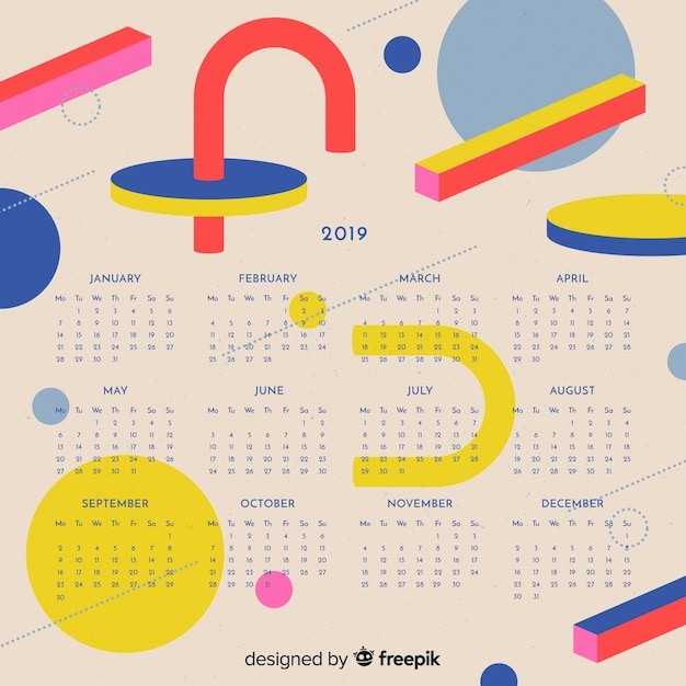 Calendar 2019