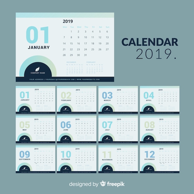 Calendar 2019