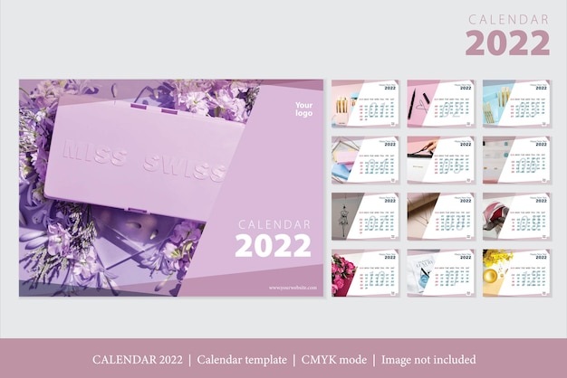 Calendario felice anno nuovo 2022