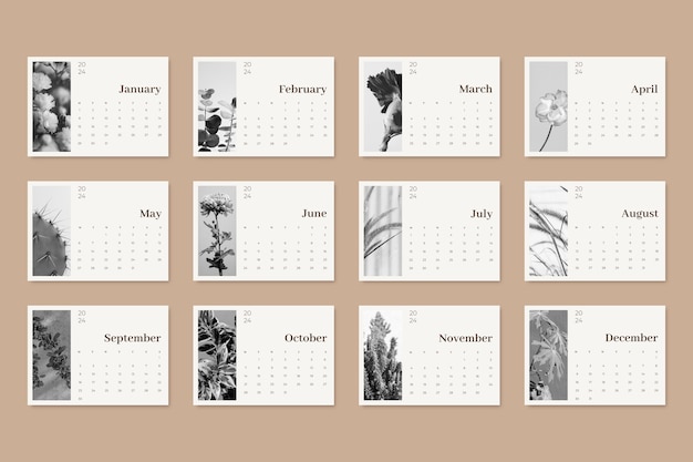 Calendar  template design
