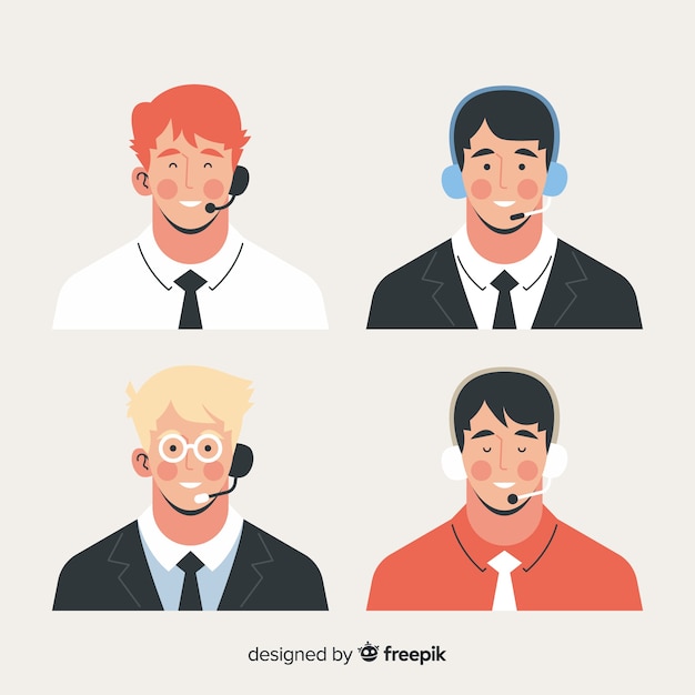 Call center avatar pack