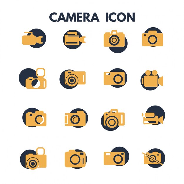 Camera icons