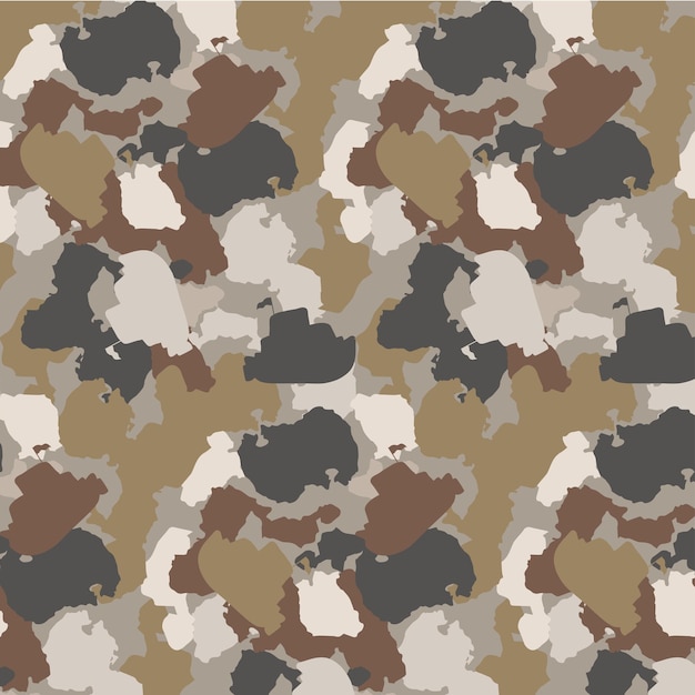 Camouflage seamless pattern background