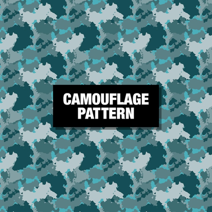 Free Vector camouflage seamless pattern background