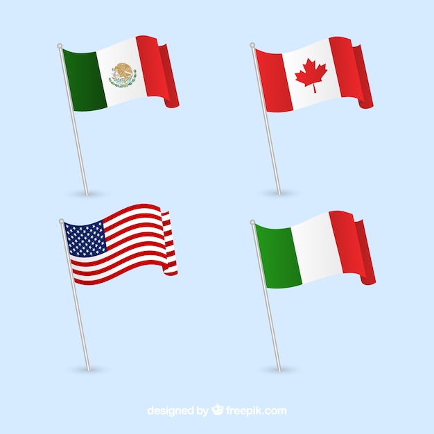Download Free Canada Mexico Italy And United States Flags Free Vector Use our free logo maker to create a logo and build your brand. Put your logo on business cards, promotional products, or your website for brand visibility.