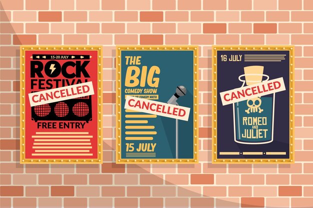 Cancelled musical events