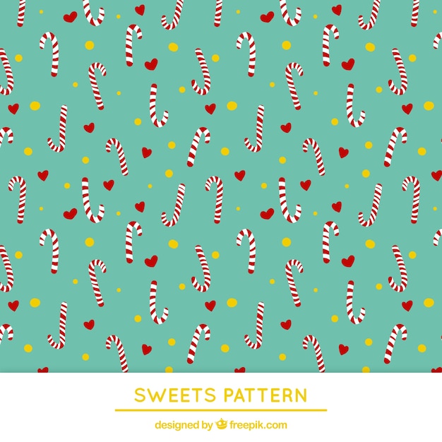 Candy canes pattern