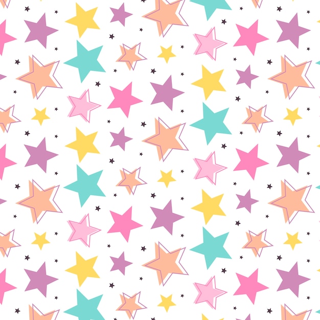 Candy pastel color pattern design