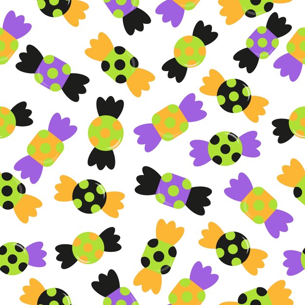 Candy pattern background