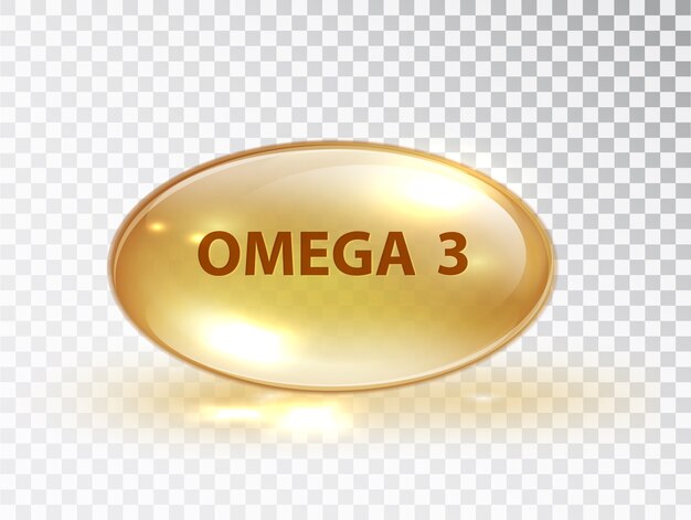 Capsule with Omega 3.