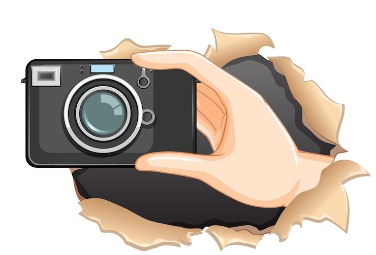 Free Vector capturing moments through the lens