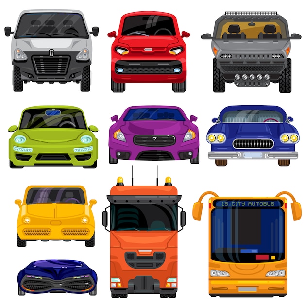 Download Free Car Front Type View Vehicle Cartoon Transporting Set Illustration Use our free logo maker to create a logo and build your brand. Put your logo on business cards, promotional products, or your website for brand visibility.