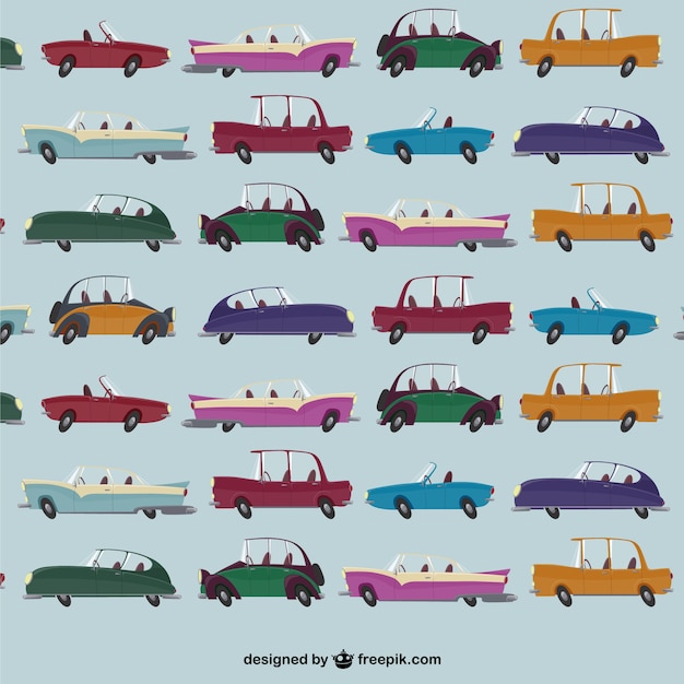 Car pattern vector