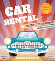 Free vector car rental