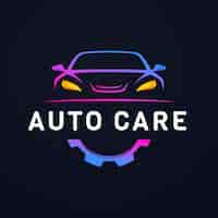 Free vector car service logo design