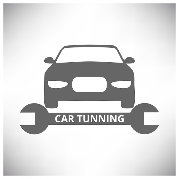 Free vector car tuning logo template