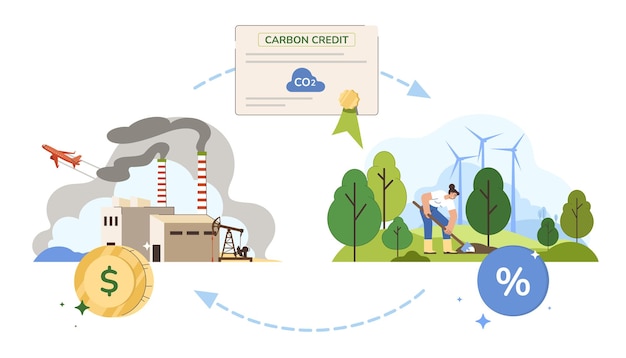 Carbon Emissions Vectors & Illustrations for Free Download | Freepik