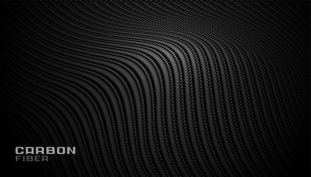 Free vector carbon fiber texture in 3d style background