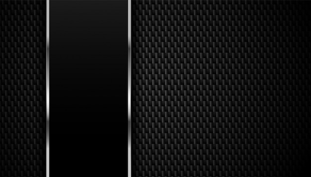 Бесплатное векторное изображение Текстура из углеродного волокна с металлическими линиями фона