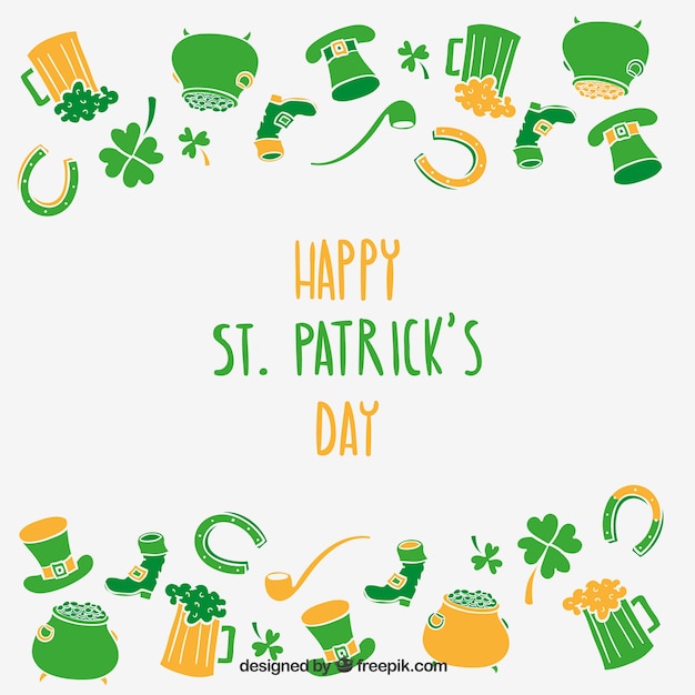 Card for Saint Patricks day