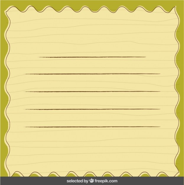 Free Vector card in scrapbook style