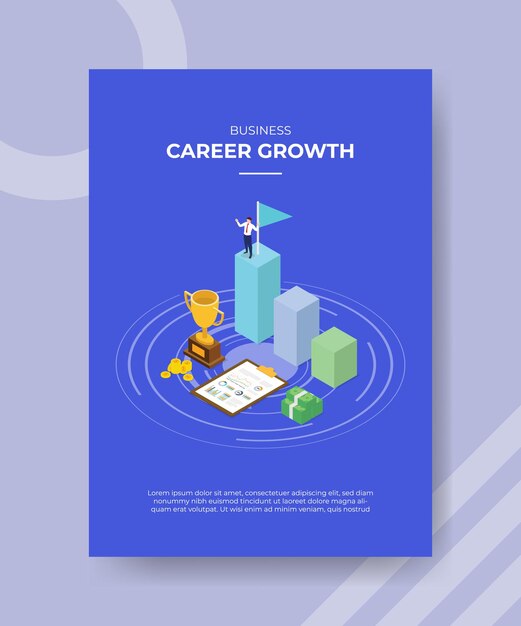 Career growth concept  