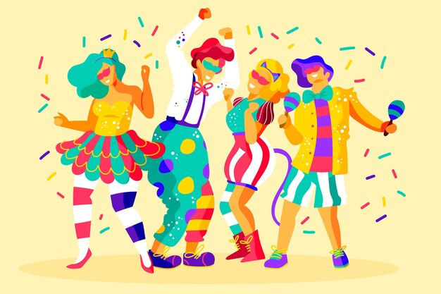 carnival dancers collection