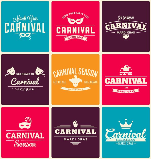 Carnival designs collection