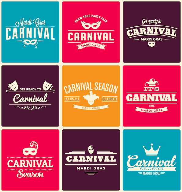 Carnival designs collection