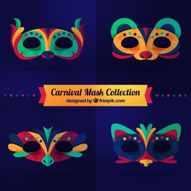 Carnival mask collection