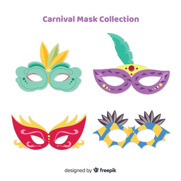 Коллекция карнавальных масок