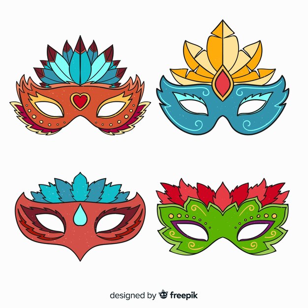 Carnival mask collection