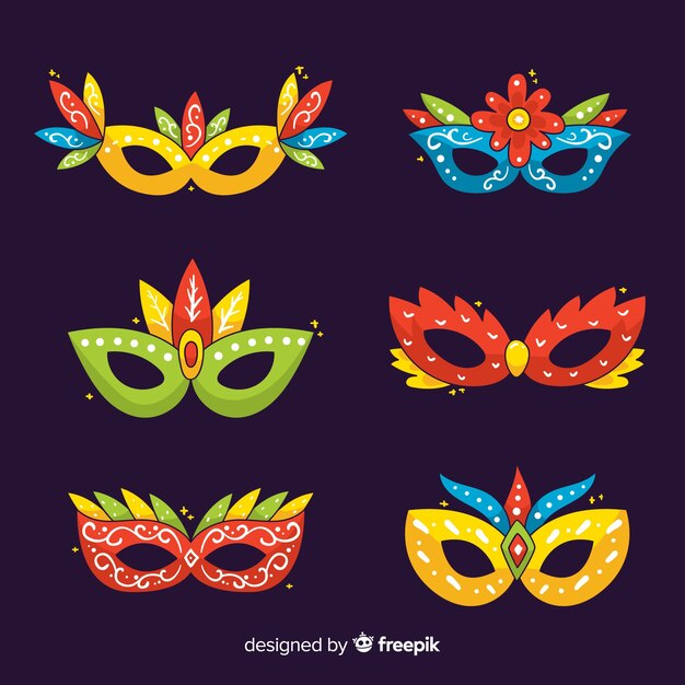 Carnival mask collection