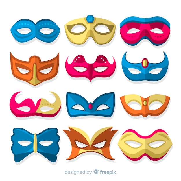 Carnival mask collection