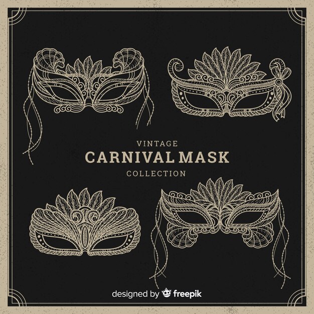 Carnival mask collection