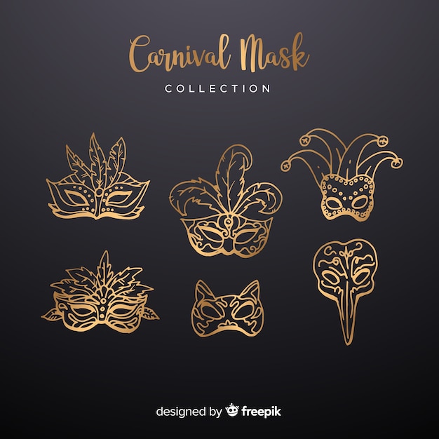 Carnival mask collection