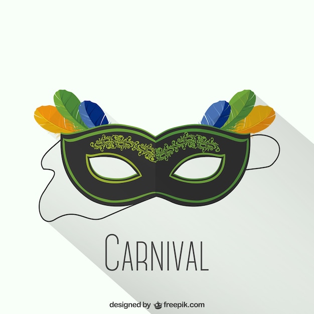 Free vector carnival mask