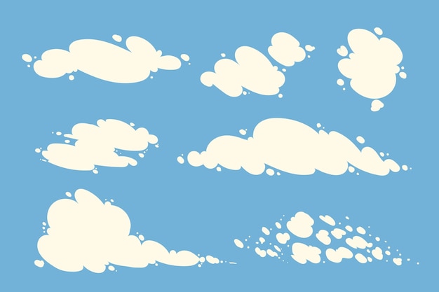 Cartoon cloud  collection