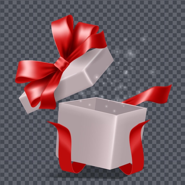 Open The Gift Box PNG Transparent Images Free Download