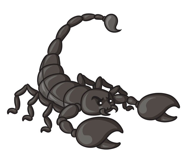 Logo Cartoon Scorpion - 3d model interpereted from a logo. - Getect2
