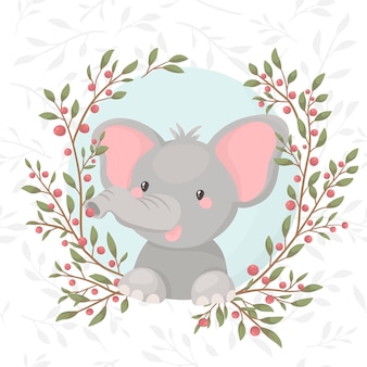 Free Vector Cute Baby Elephant And Butterfly Outline Drawing To Color Free Vector Cute Baby Elephant And Butterfly Outline Drawing To Color