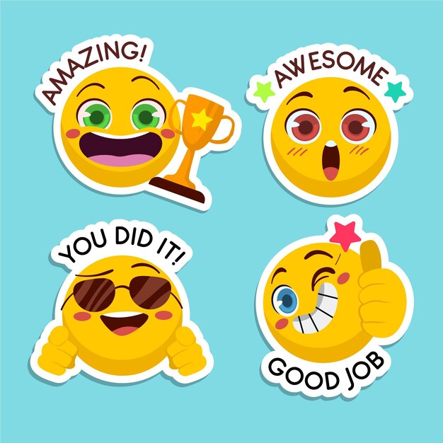 Sticker - emojis online kaufen