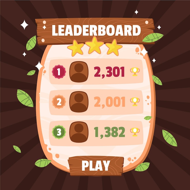 Free Vector cartoon leaderboard concept