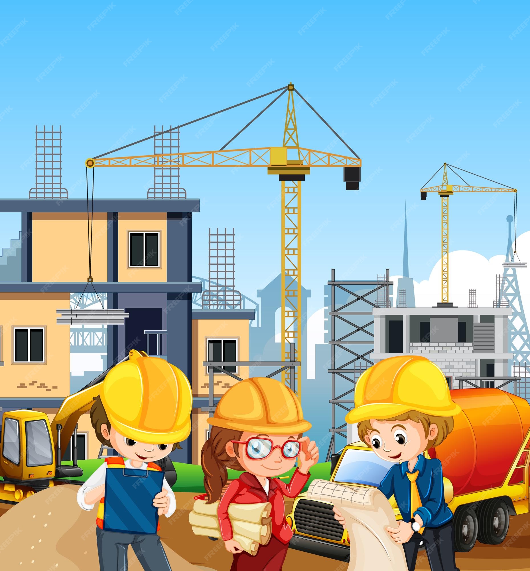 Construction Cartoon Images - Free Download on Freepik Construction Cartoon Images - Free Download on Freepik